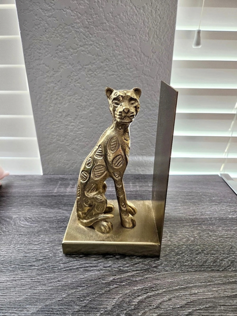 Gold Cat Sculpture Decor